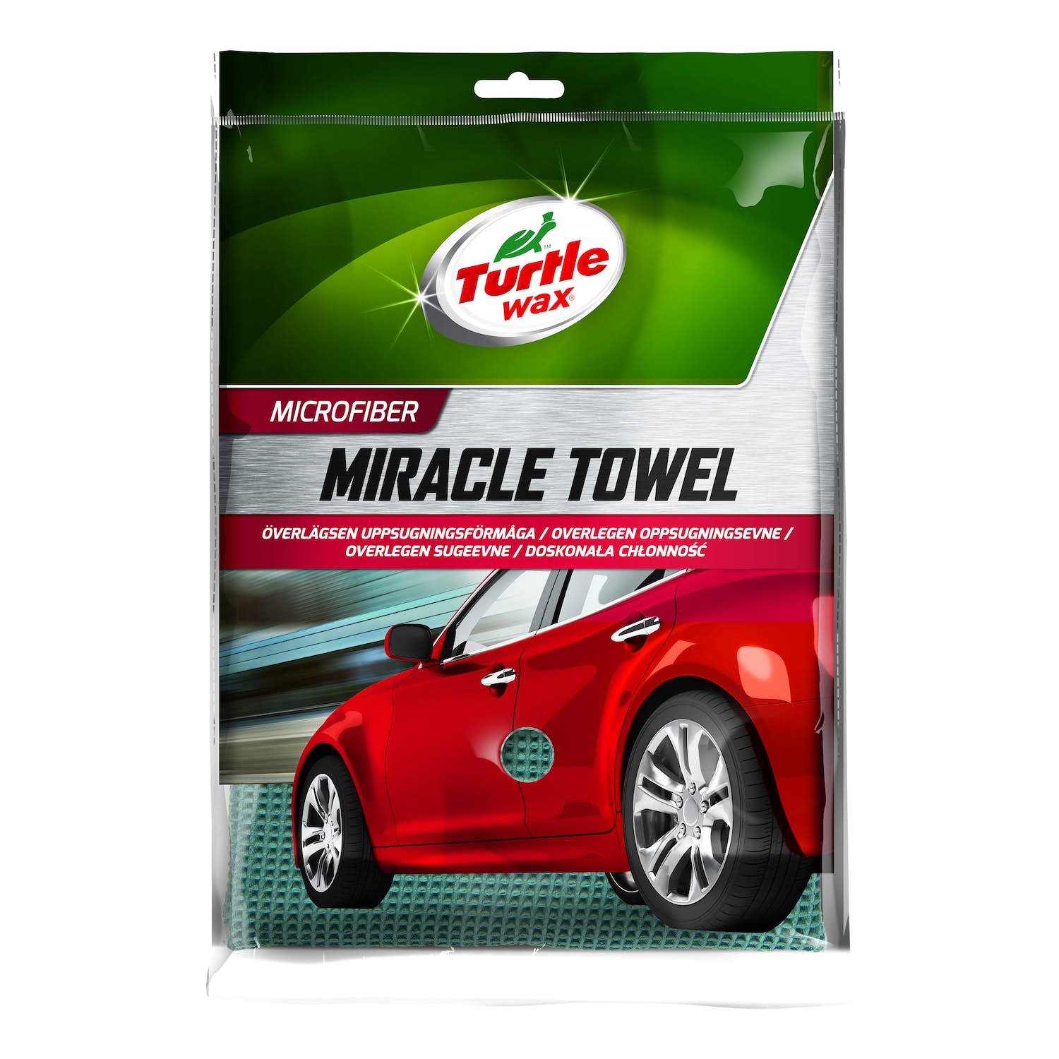 Turtle Wax - Miracle Towel Grön