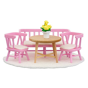 Lundby Matgrupp Ljusrosa