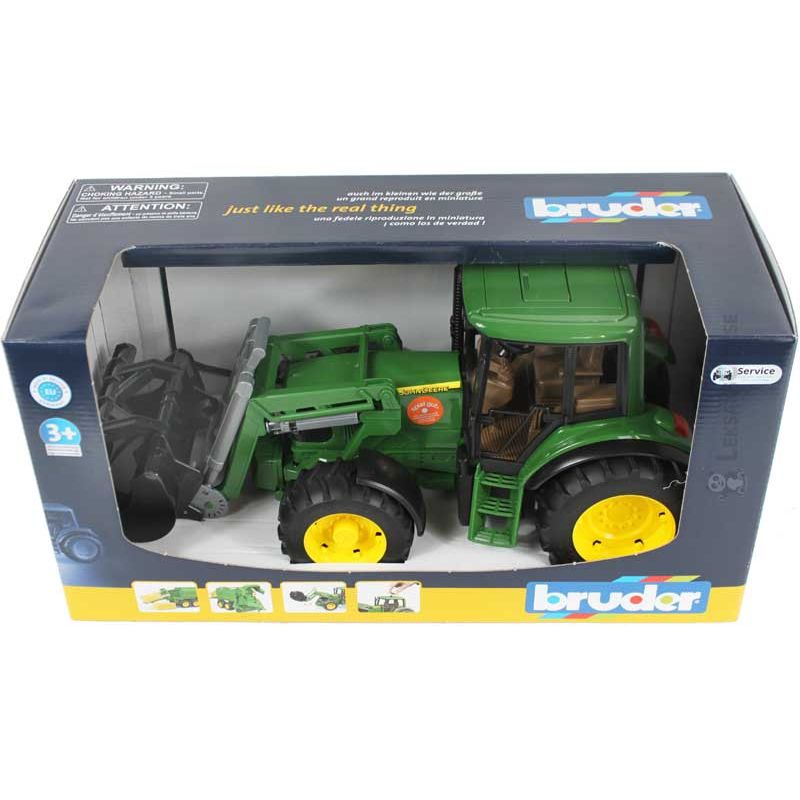 Traktor John Deere 6920 med Frontlastare och Skopa