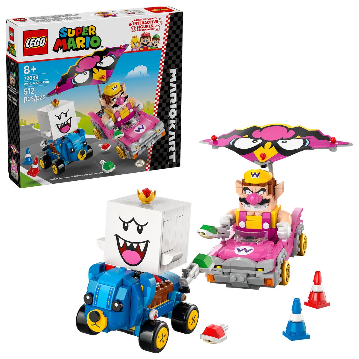 Mario Kart - Wario & King Boo - 72038