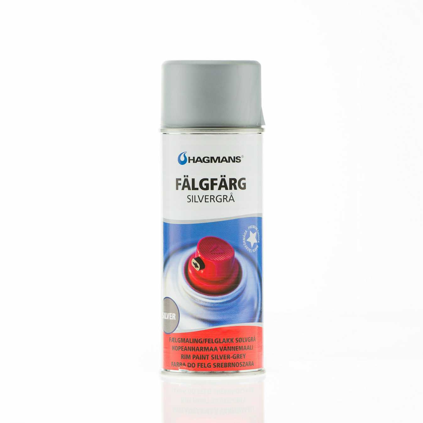 Fälgfärg Silvergrå 400ml
