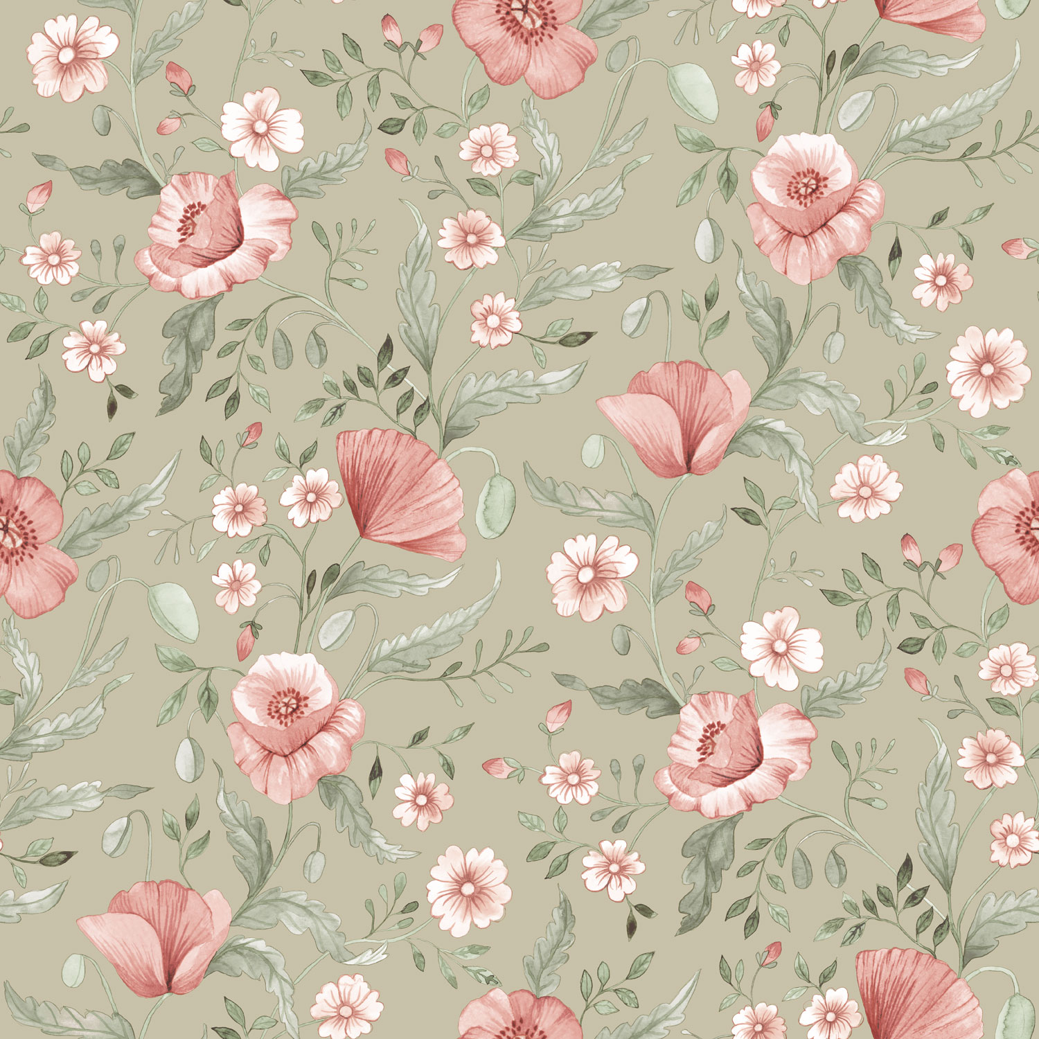 Rosenlycka, Trädgårdsblommor - 43119