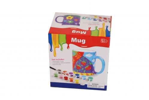 Porslinsmålning mugg