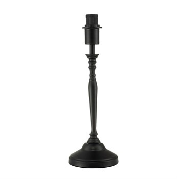 Lampfot Slim Svart 32cm
