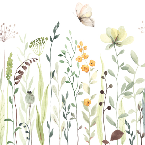 Matservetter Blommor och Löv 20-pack