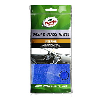 Turtle Wax - Dash & Glass Blå Tvättduk