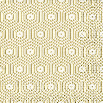 Matservetter Geometri Guld 20-pack