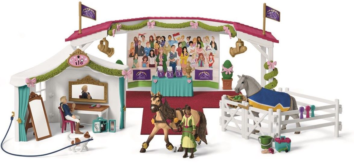 Stor Hästshow med över 100 delar - Schleich 42466