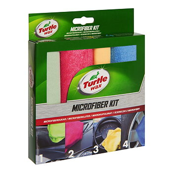 Turtle Wax - Microfiberdukar 4-pack