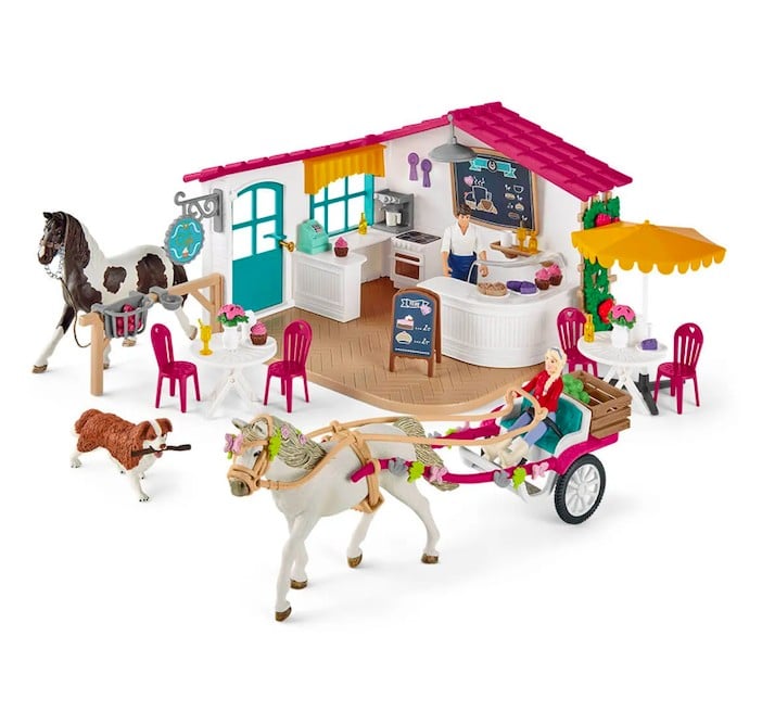 Vagntur till Hästcaféet - Schleich 72158
