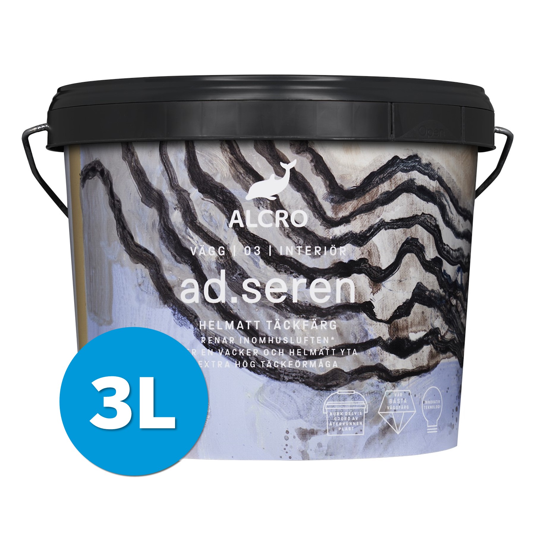 ad Seren Helmatt Väggfärg 3L