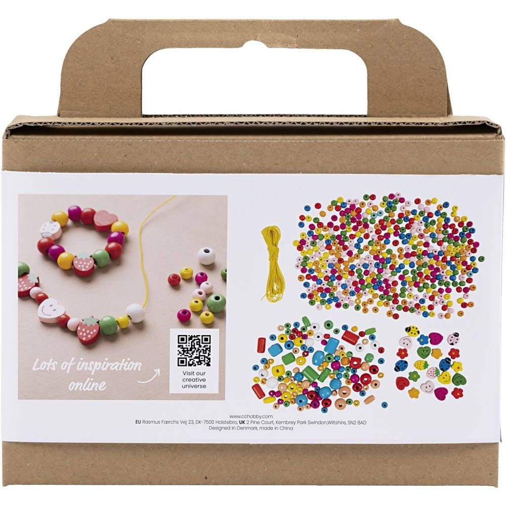 Mini DIY Mix Smycken, glada färger - 3