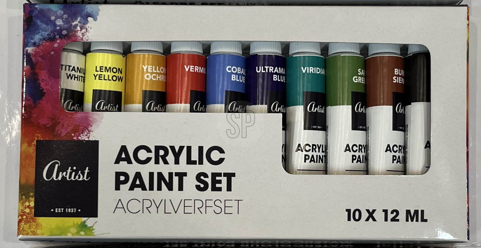 Akrylfärg 10x12ml