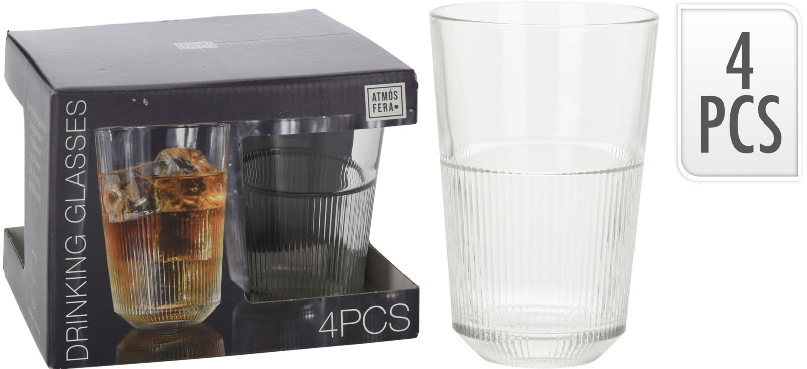 Drinkglas 36cl 4-pack