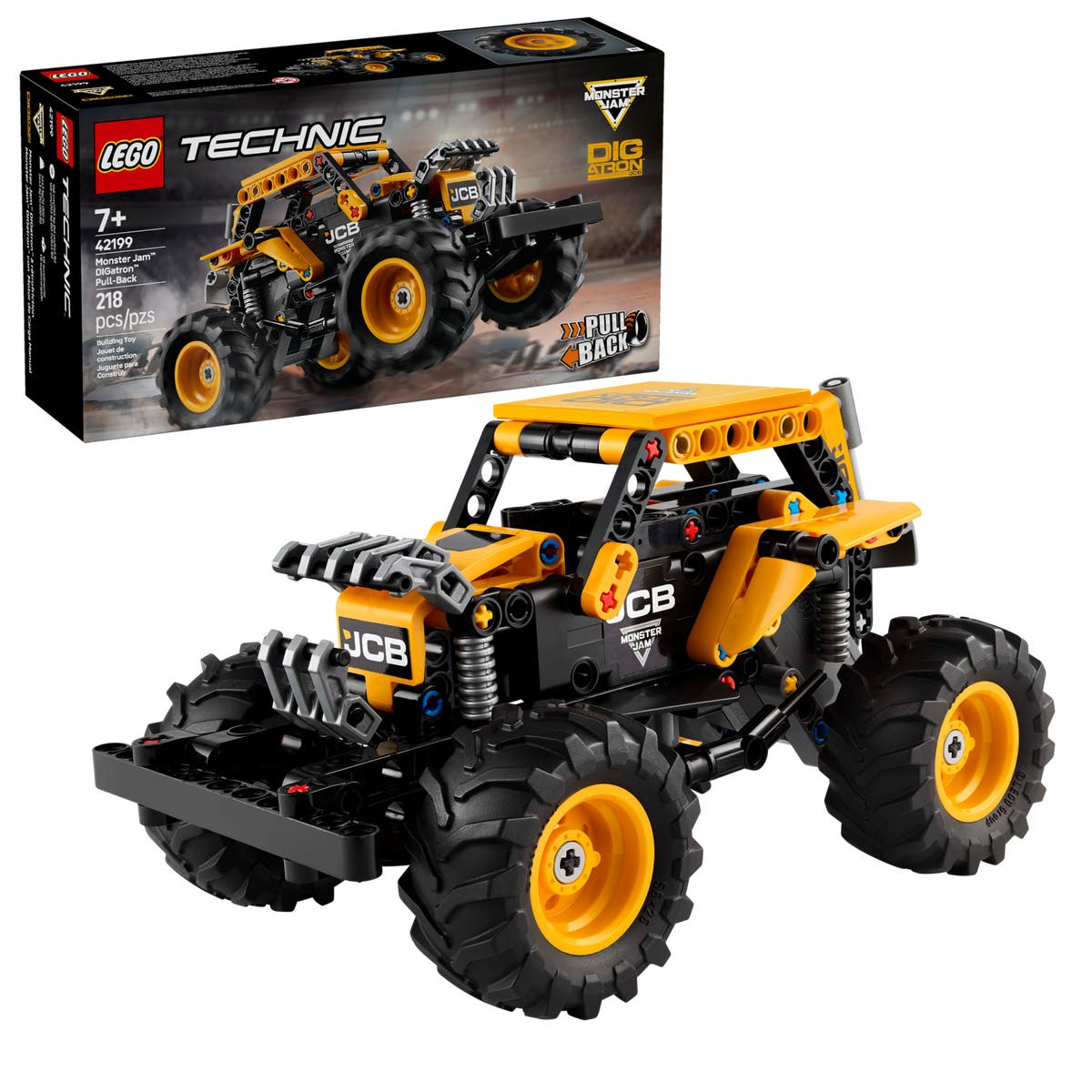 Monster Jam DIGatron med Pull-back - 42199
