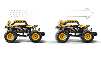 Monster Jam DIGatron med Pull-back - 42199