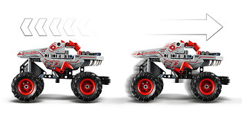 Monster Jam ThunderROARus med Pull-back - 42200
