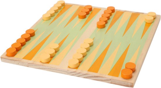 Backgammon i Trä
