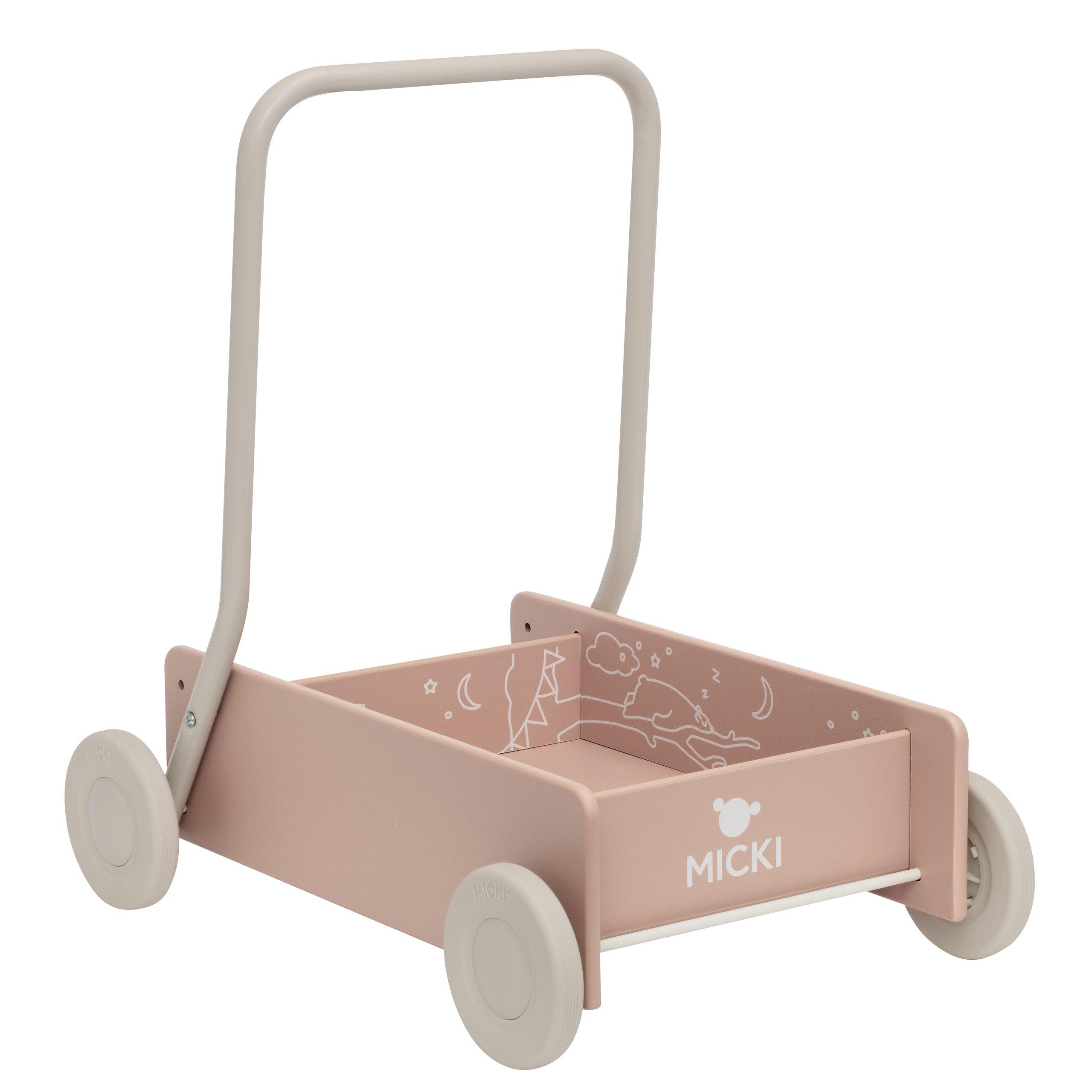 Lära-Gå-Vagn Rosa