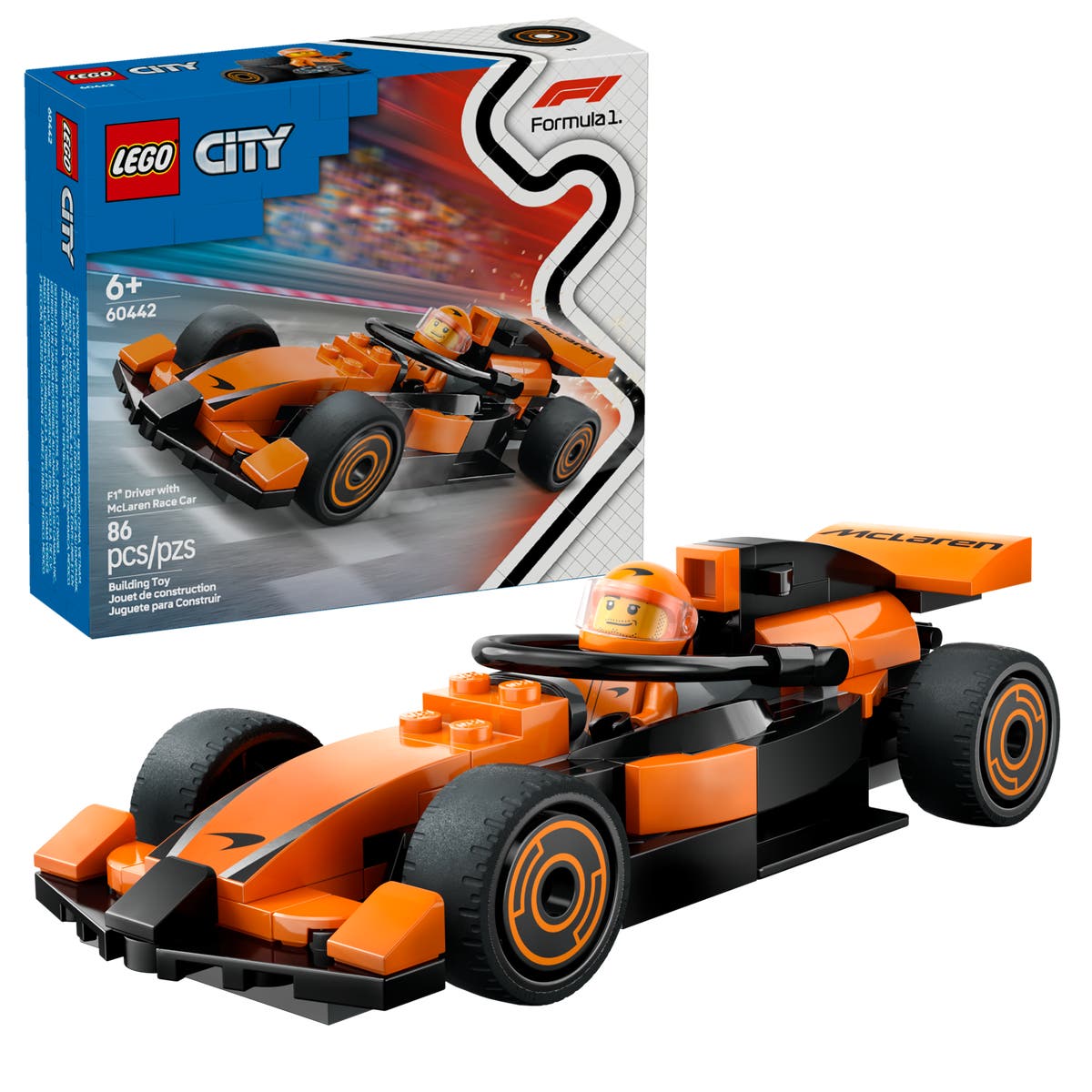 F1 förare med McLaren Racerbil - 60442