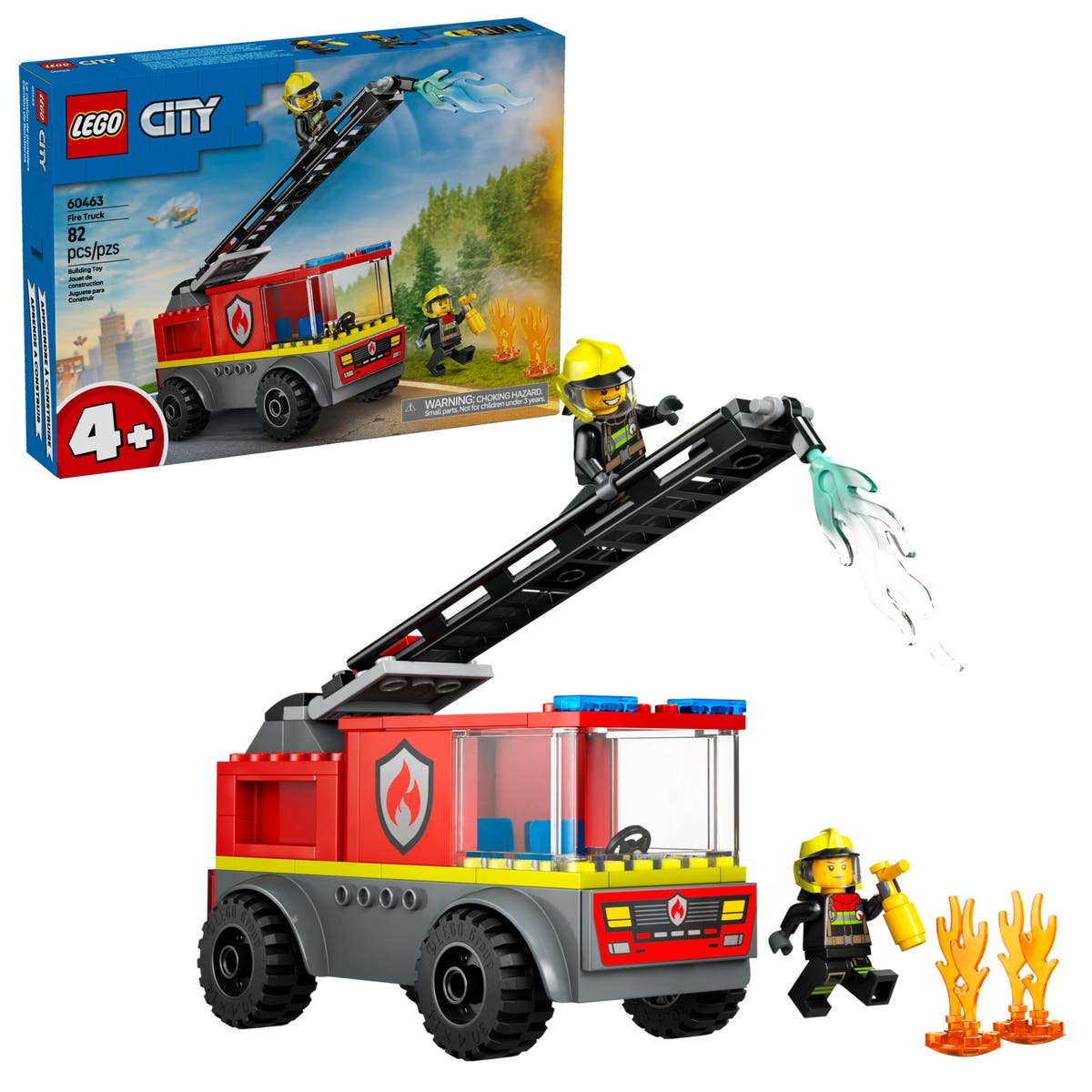 Brandbil med Stege - 60463