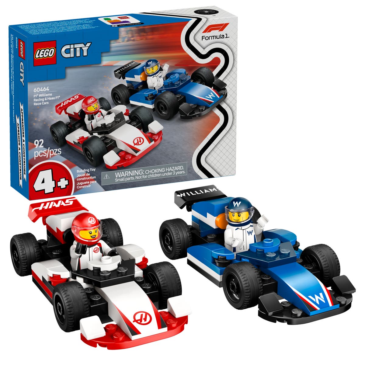 F1 Williams Racing & Haas F1 racerbilar - 60464