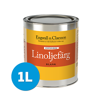 Linoljefärg Invändigt Blank Bruten Kulör 1L