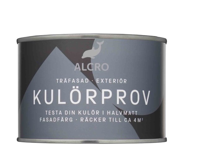 Alcro Kulörprov Träfasad 0,45L