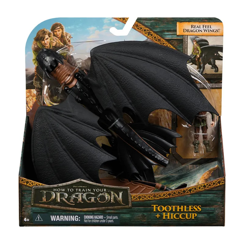 Toothless & Hiccup Dragons Movie Viking&Drag
