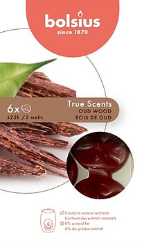 Doftvax Oud wood 6-pack