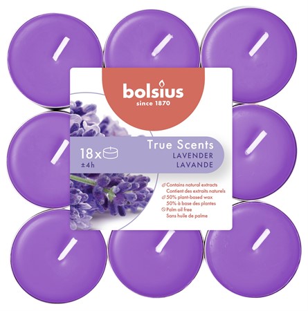 Doftvärmeljus Lavendel 18-pack