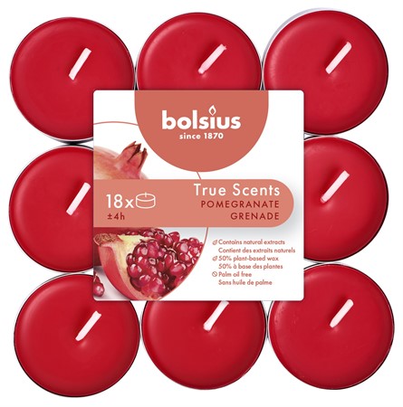 Doftvärmeljus Granatäpple 18-pack