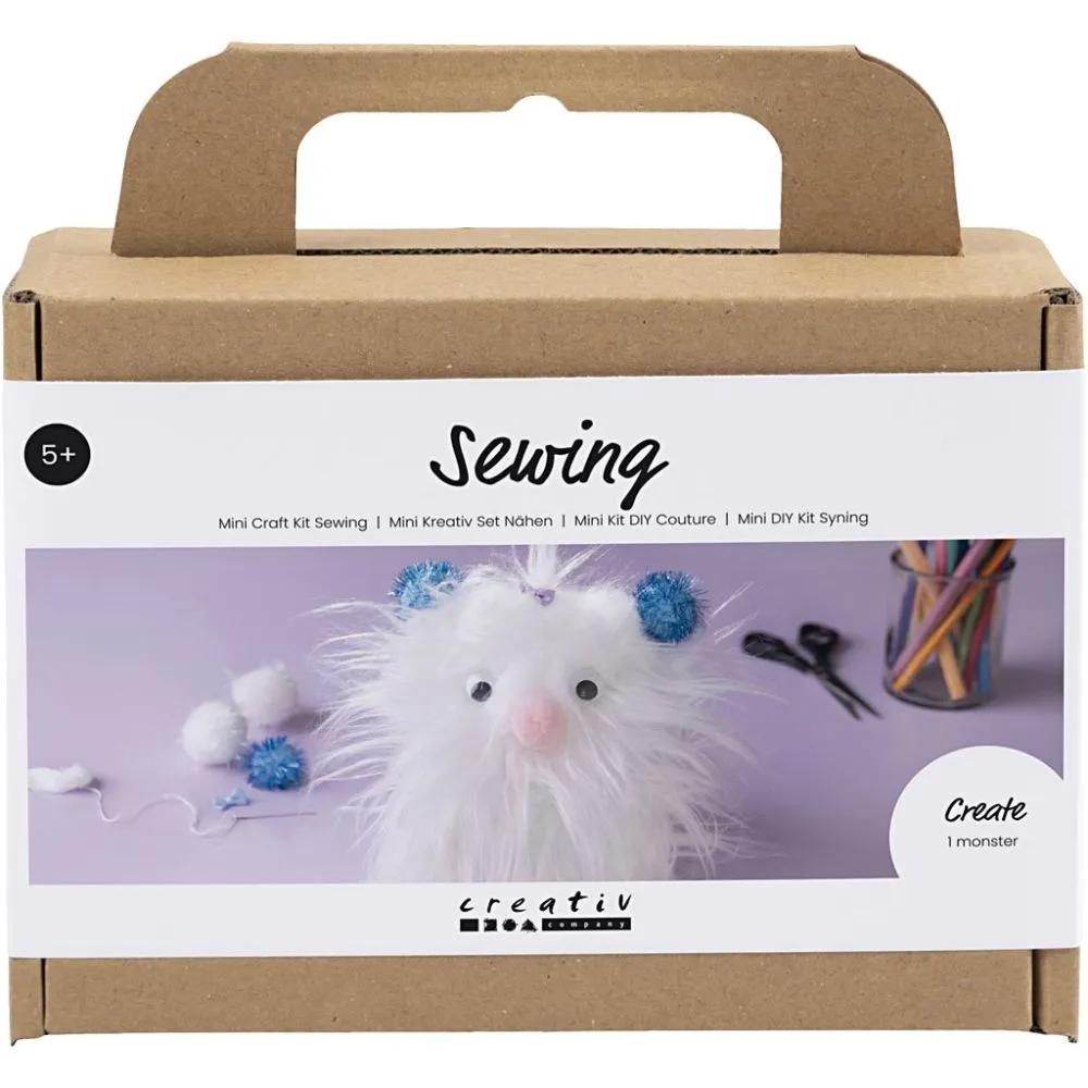 Mini DIY Kit Sömnad, Monster