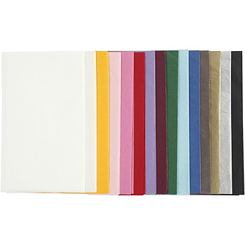 Silkepapper Mix Färger 50x70cm