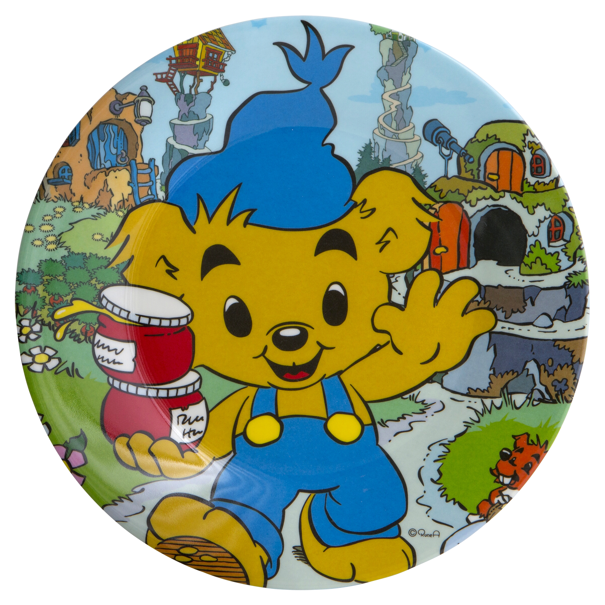 Bamse, Flat Tallrik