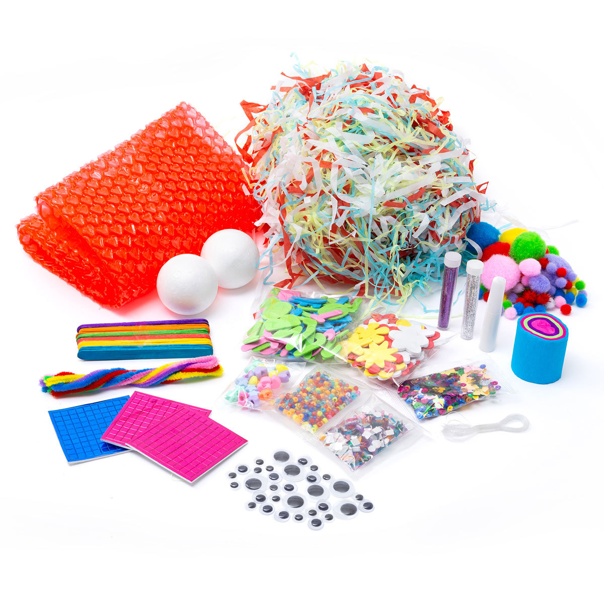 Pysselmaterial i hink - 3