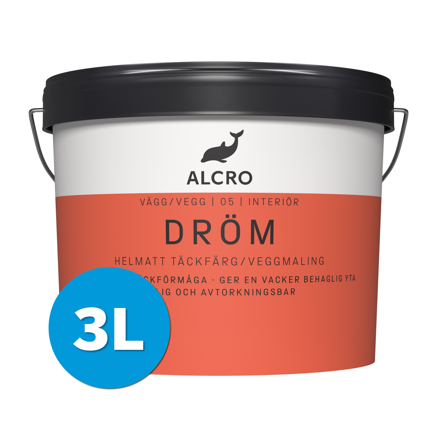 Dröm Helmatt Väggfärg 3L