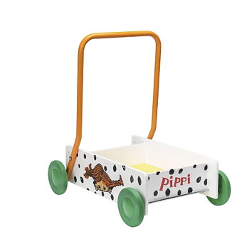 Lära-Gå-Vagn Pippi Prickig