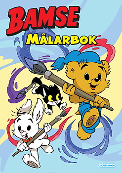 Målarbok Bamse
