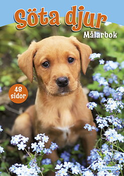 Målarbok Söta Djur