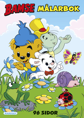 Målarbok Bamse