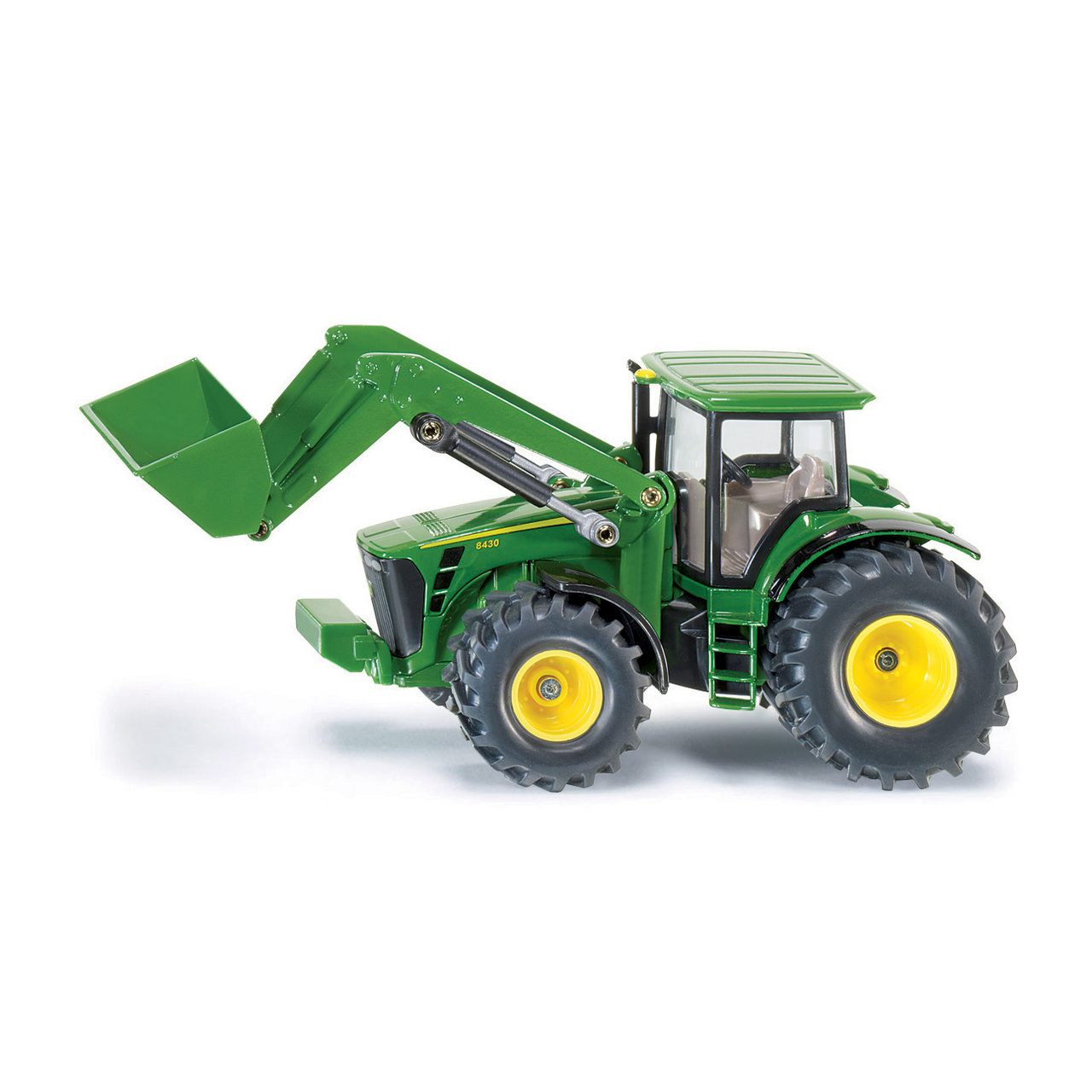 John Deree 8430 Traktor med Frontlastare och Skopa
