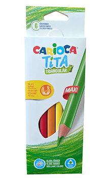 Carioca Färgpennor Trekant