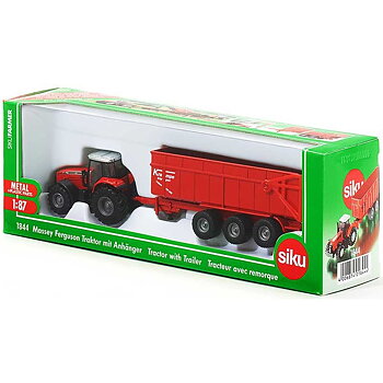 Massey Ferguson 8480 Traktor med Släp