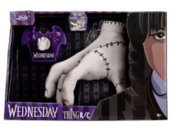 Wednesday Thing Radiostyrd Hand, 18 cm