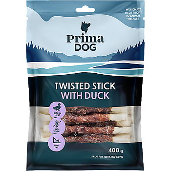 Tuggpinne med Anka 13cm 400g 45-pack