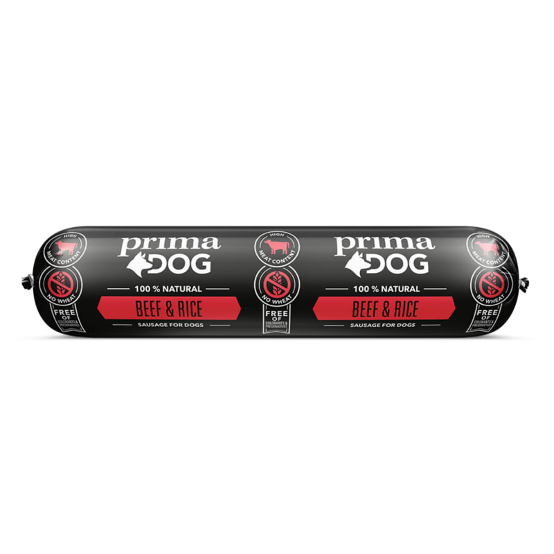 Nöt/Ris Korv 800g