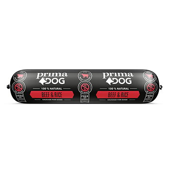 Nöt/Ris Korv 800g