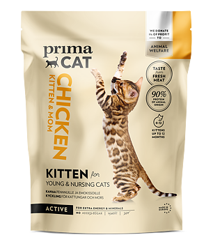 PrimaCat Kitten & Mom Kyckling 1,4kg