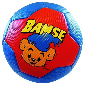 Bamse Fotboll Stl 3 Blå / Röd